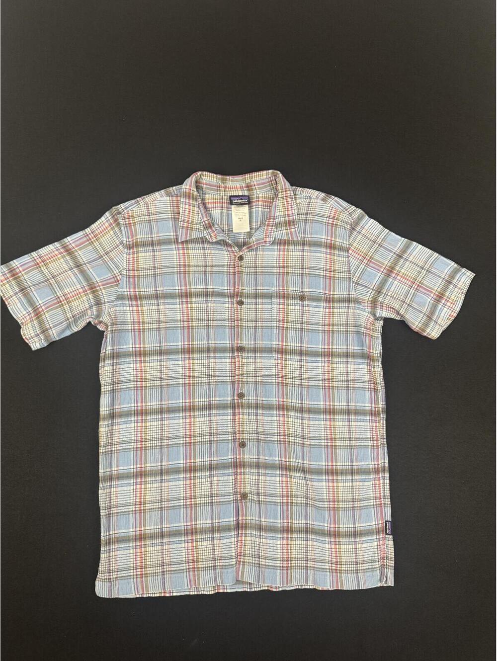 Patagonia Men's XL Organic Cotton Short Sleeve Button-Up Shirt